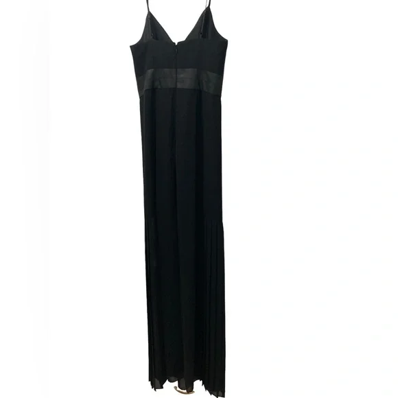 black lace elegant dress Velvi - Dani Gown - Black - Lace & Tulle A-line Dress